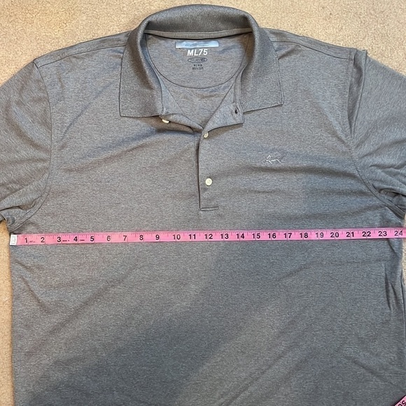 GREG Norman Signature Series ML75 Play Dry Performance Polo Shirt.  Size XL - Picture 6 of 9
